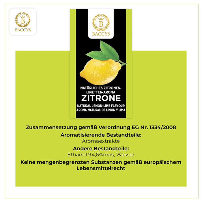 BACCYS Aromaextrakt - Zitrone