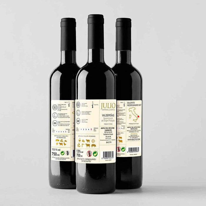 BACCYS Probierpaket Rotweine trocken - 3 x 0.75L