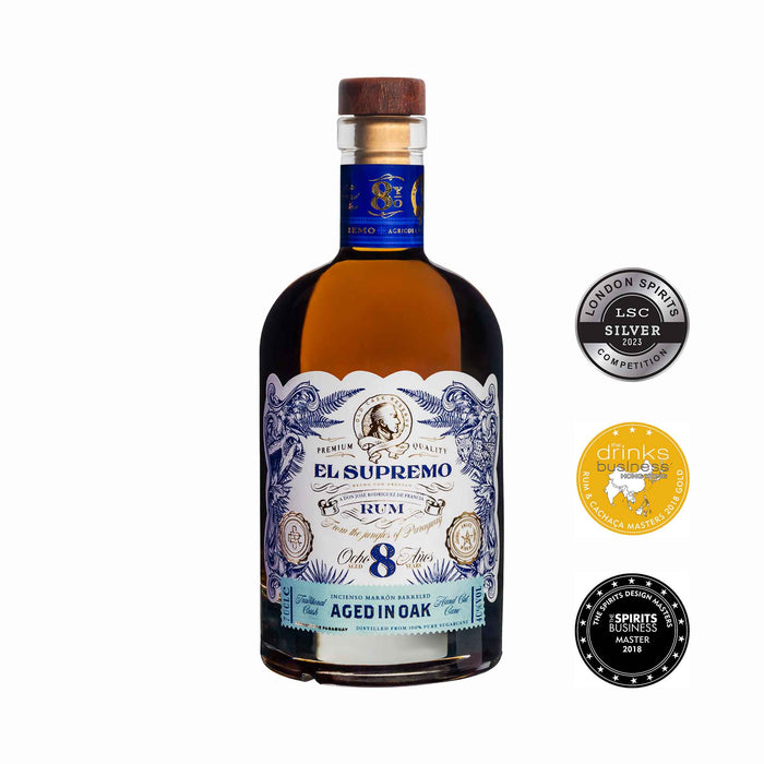 EL SUPREMO Premium Rum 8 Años
