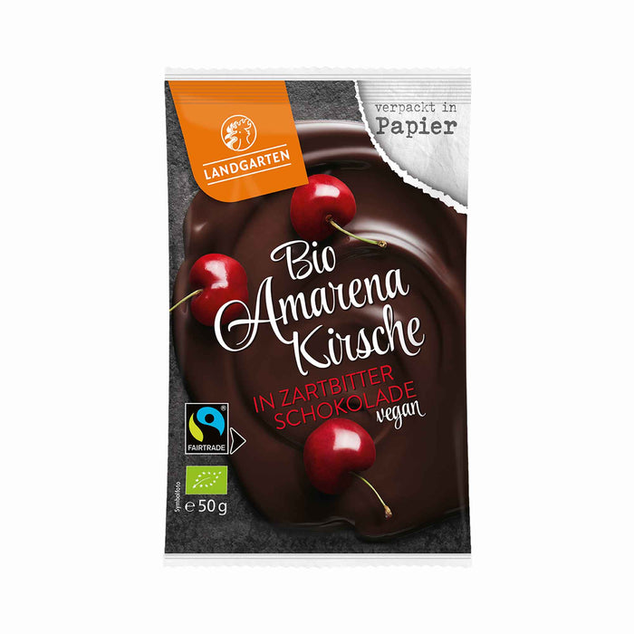 LANDGARTEN Bio FT Amarenakirsche in Zartbitter-Schokolade