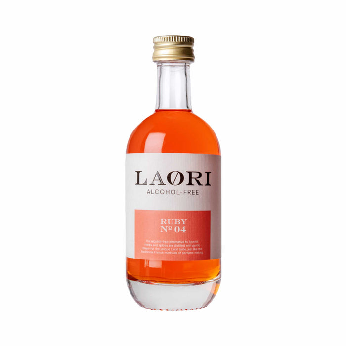 LAORI Ruby No 4, Mini - alkoholfreie Alternative zum Aperitif (0,05l)
