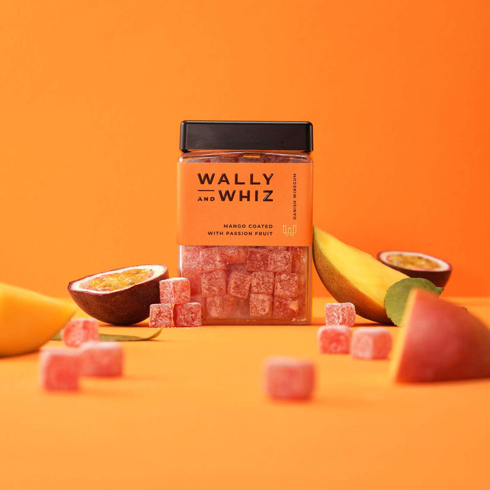 WALLY AND WHIZ Mango mit Passionfrucht Gourmet-Weingummi