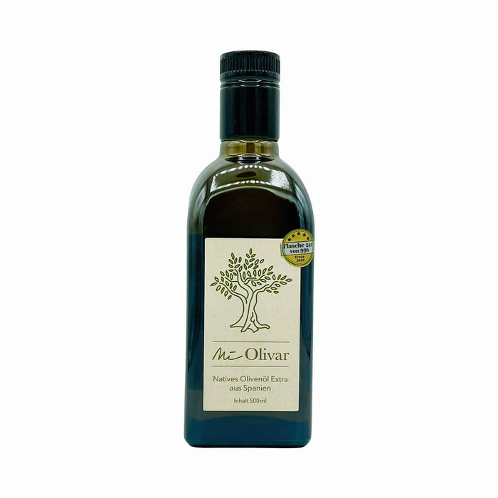 MI OLIVAR natives Olivenöl Extra aus Andalusien & BACCYS AVA Weißwein gratis