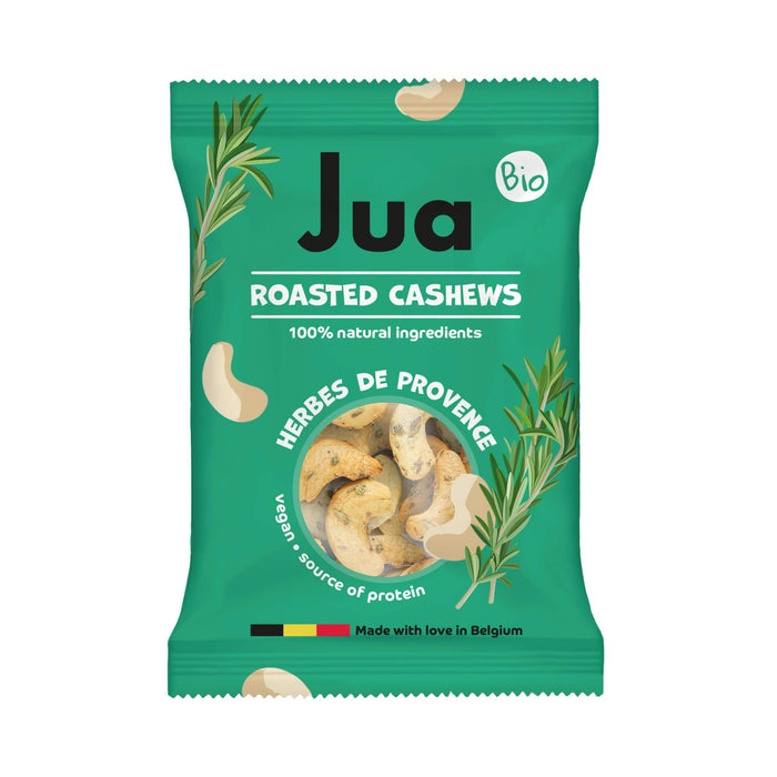 JUA Bio Geröstete Cashew-Nüsse mit Kräutern der Provence 35G