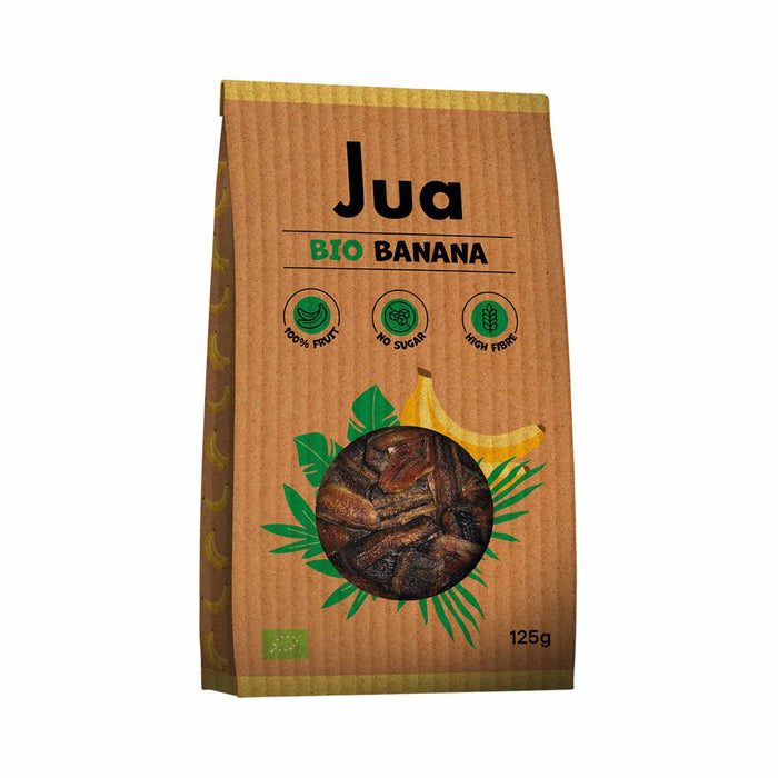 JUA Bio Getrocknete Bananen 125G