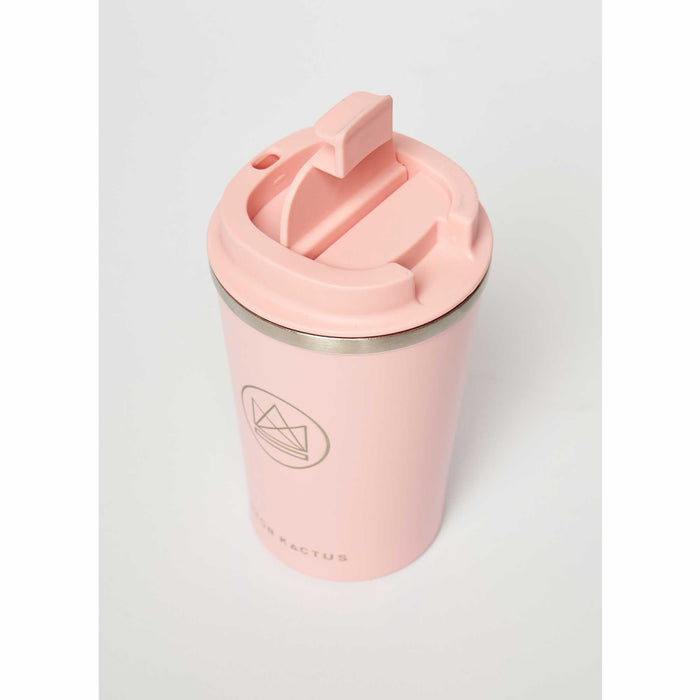 NEON KACTUS Isolierte Kaffeebecher aus Edelstahl 340ml  - Pink Flamingo