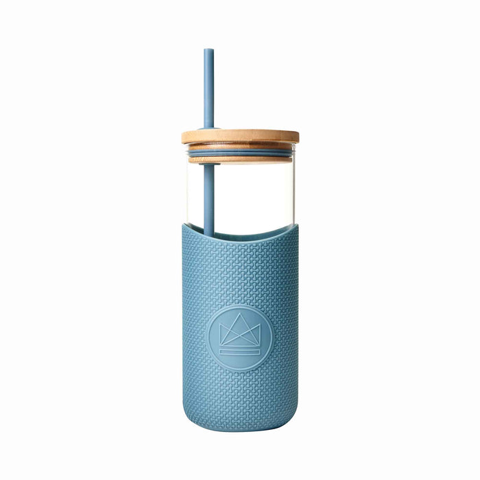 NEON KACTUS Trinkglas mit Deckel und Trinkhalm 1000ml - Super Sonic + BACCYS Natürliches Aroma Krische gratis