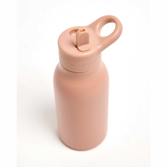 NEON KACTUS Edelstahl-Trinkflasche für Kinder 340ml - Pink Flamingo