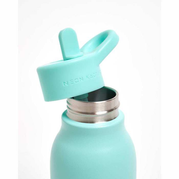 NEON KACTUS Edelstahl-Trinkflasche für Kinder 340ml - Twist & Shout