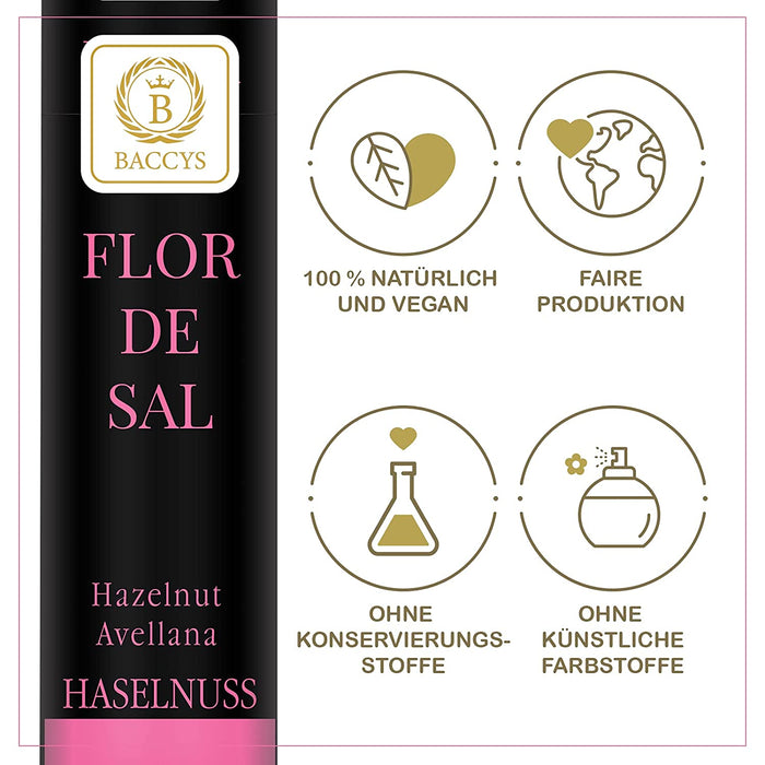 BACCYS Flor de Sal mit Haselnuss-Aroma
