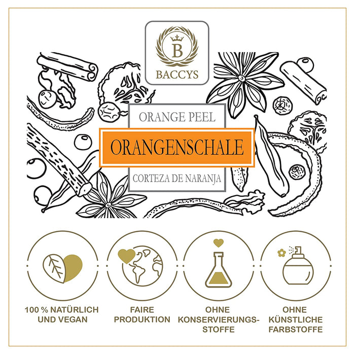 BACCYS Gin Botanical - ORANGENSCHALE
