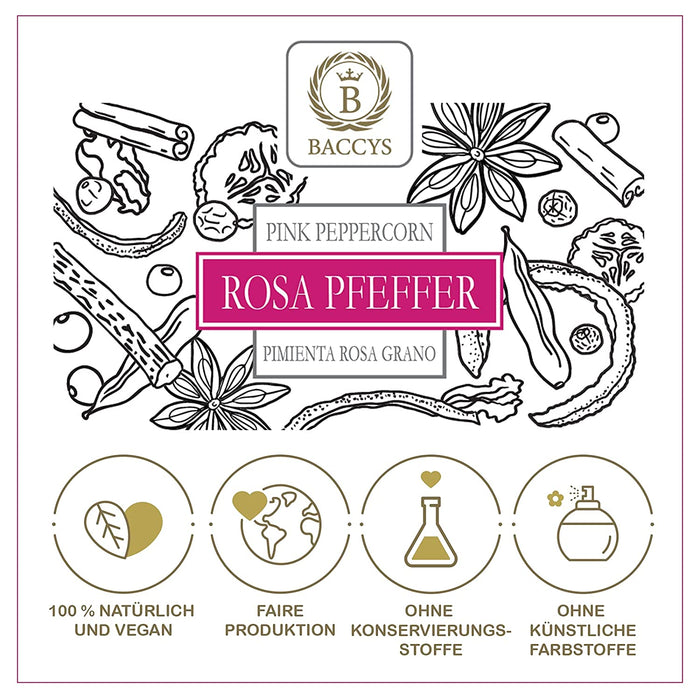 BACCYS Gin Botanical - ROSA PFEFFER