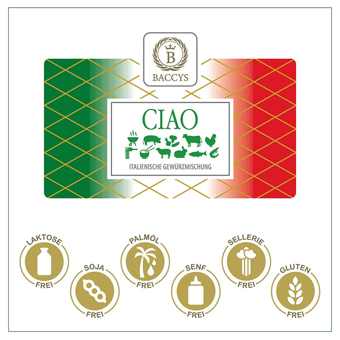 BACCYS Gewürzmischung - CIAO -italienisch